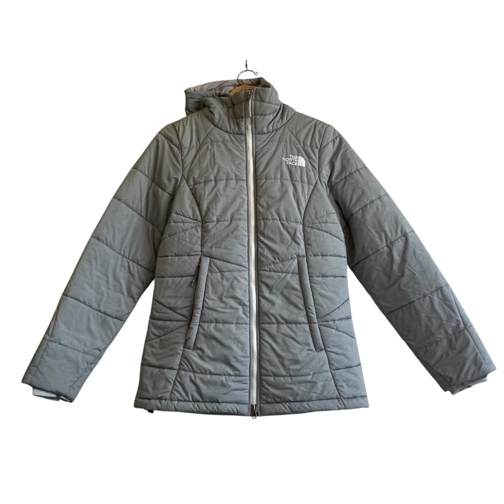 The North Face The Roamer Women’s Medium Gray Insulated Gray Parka Puffer Coat